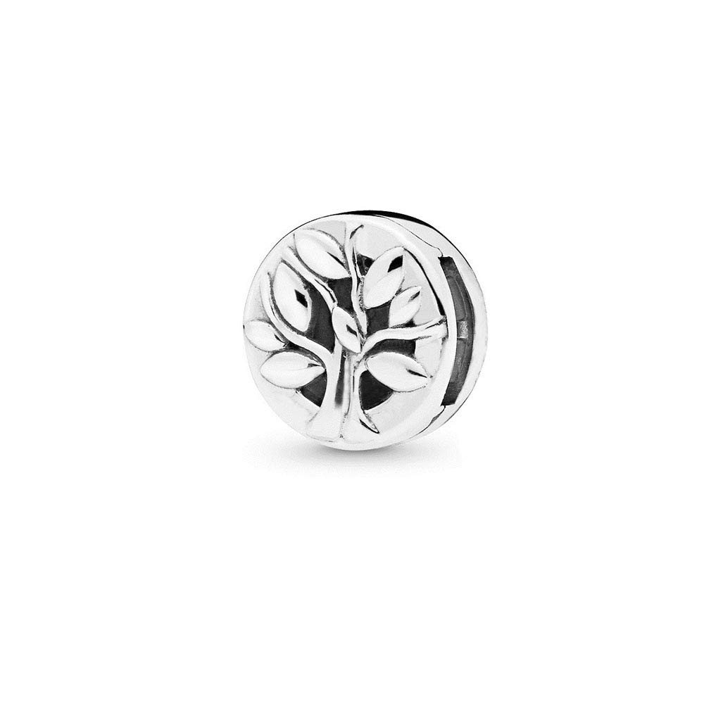 FGT Family Tree Charm Compatible with Pandora Reflexions Bracelets Sterling Silver Tree of Life Birthday Women