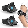 Skywin VR Tracker Straps for HTC Vive System Tracker Puck (2 Pack) - Adjustable Straps for Hand Foot Object and Full-Body Tracking in Virtual Reality