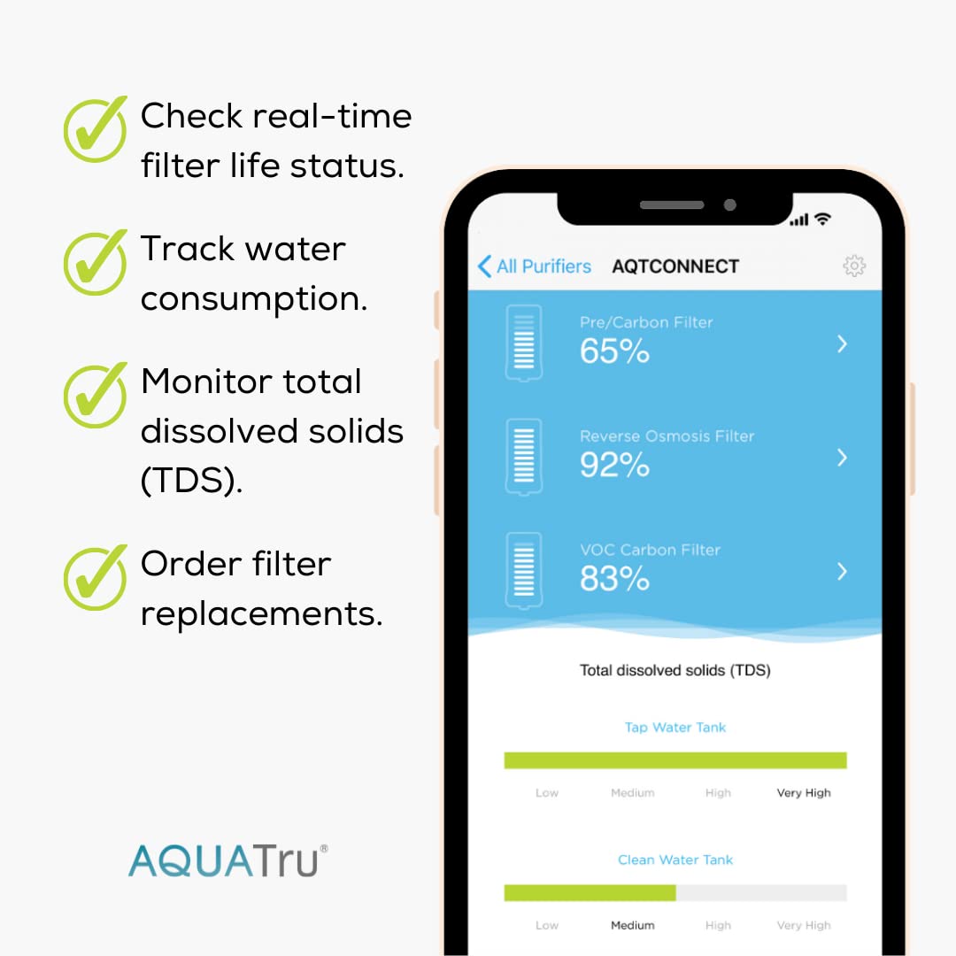 Mua AquaTru Connect Countertop Water Filtration Purification System for