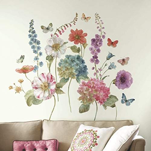 Floral Wall Decals Bring Spring Color Into Your Home
