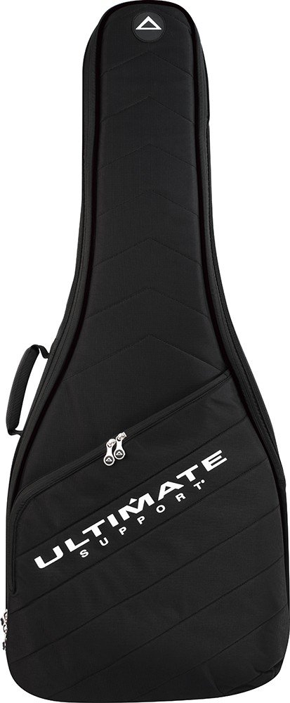 Ultimate Support Hybrid Series 2.0 Soft Case for Acoustic Guitar with Backpack Straps (USHB2-AG-BK)