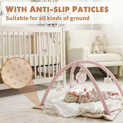 Washable Baby Gym Activity Center with Play Mat, Early Development