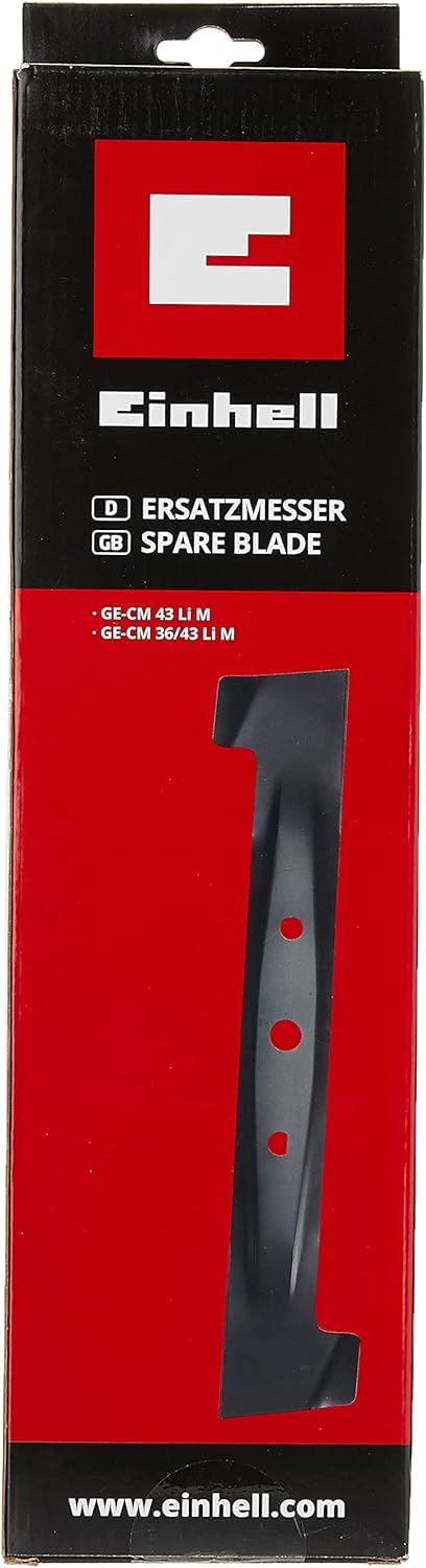 Einhell Original Lawnmower Blade Replacement Suitable for GE-CM 43 Li M Power X-Change Cordless Lawn Mowers