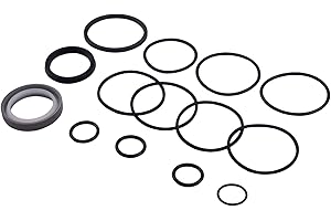 Holdia Cylinder Seal Kit Replace for Bush Hog 90939 2" Cylinder with 1-1/4" Rod 90939BH Compatible with 2345, 2346, 2347 2400 2425 2445 Series Front End Loaders