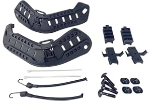 HANSTRONG GEAR Airsoft Paintball Military Side Rail Set Guide Accessories for MICH PASGT Helmet Multi Color