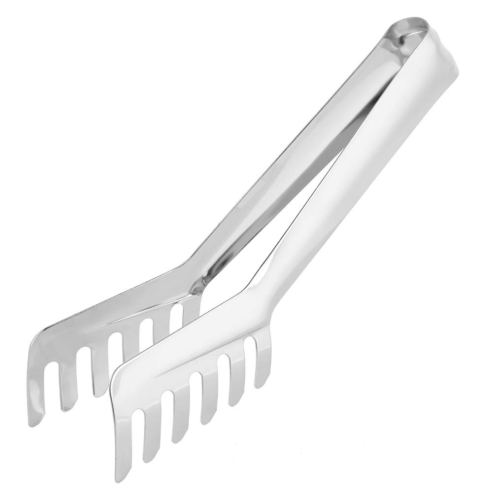 Aigend Spaghetti Tongs, Comb Shaped Tongs Pasta Tongs - Comb Shaped Stainless Steel Spaghetti Tongs Noodles Pasta Clip for Kitchen Cooking