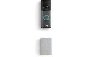 Ring Wired Doorbell Pro (newest model), Deep Silver with Chime Plus (newest model), White