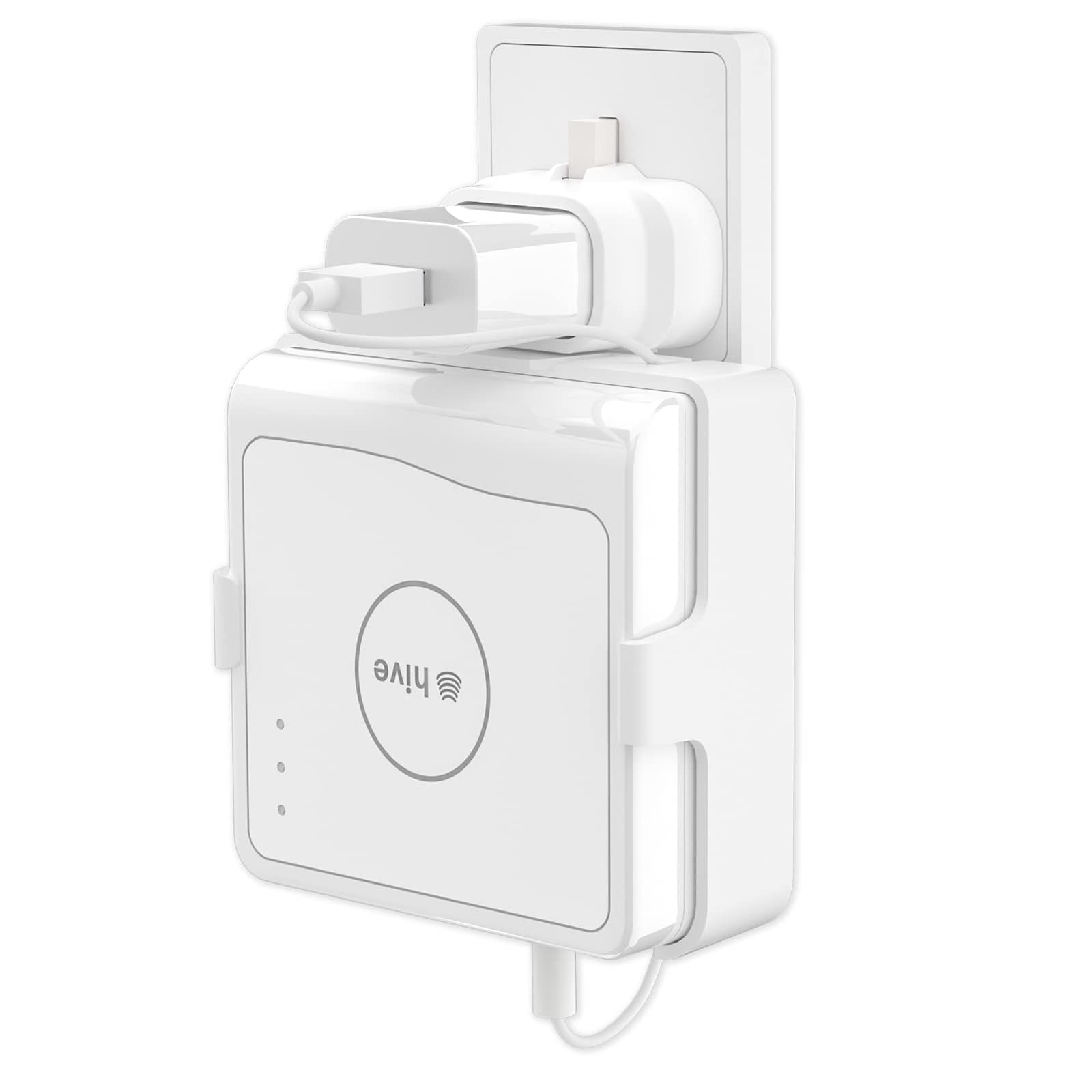 HOLACA Hive Hub Wall Mount Outlet Mount for Hive Wireless Smart Home Automation Hub Controller (Plug NOT Included)【NOT for Nano 3 - Size Incompatible】