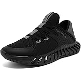 Nautica Men's Casual Fashion Sneakers – Lightweight Lace-Up Athletic Walking Shoes for Gym & Tennis, Comfortable