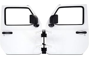 BODY ARMOR 4X4 Body Armor 5145 1997-2021 Jeep Wrangler Door Storage Bar, Black