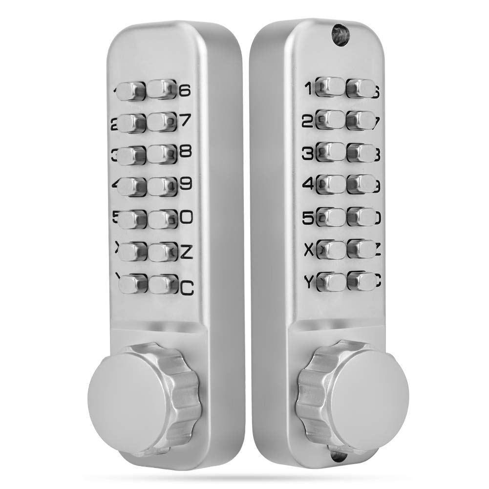 Digital Password Mechanical Door Lock Zinc Alloy Waterproof Code Door Lock Keyless Digital Combination Anti-Theft Lock