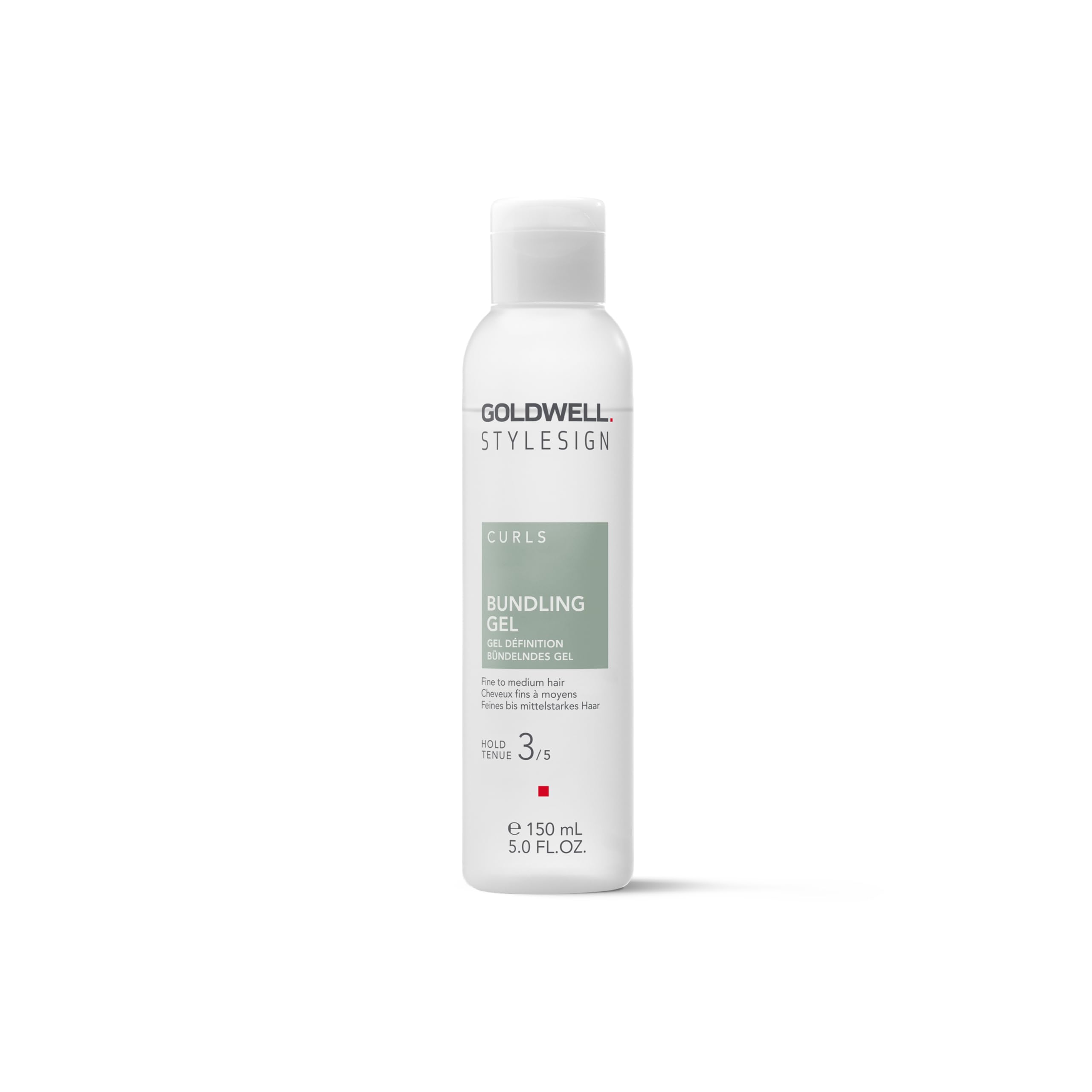 Goldwell StyleSign Bundling Gel, For Fine to Medium Hair, Defines & Hydrates Curls, Humidity & Frizz Resistance up to 72h, Heat Protection up to 230°C, Vegan, 150ml