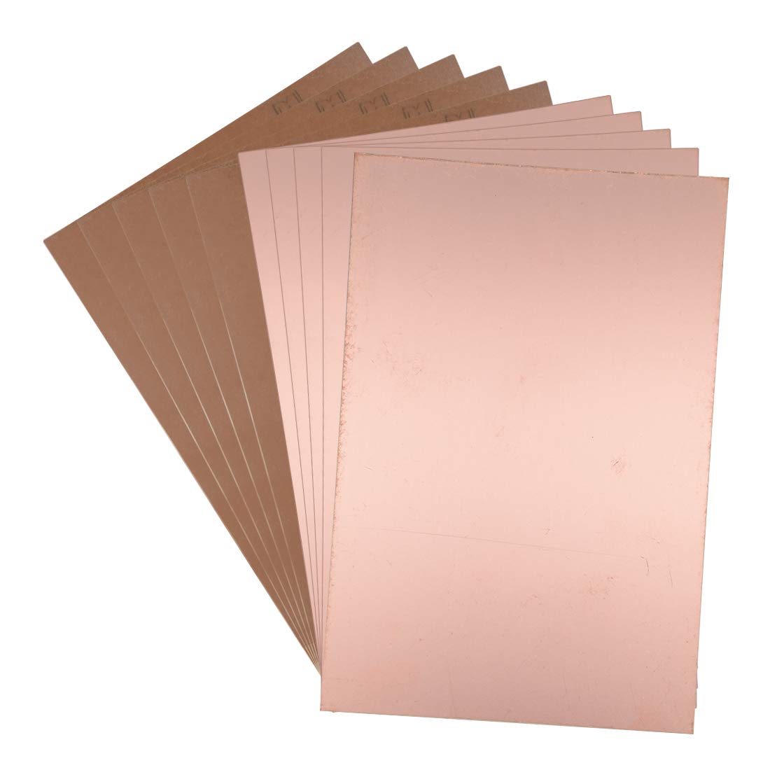 sourcing map Single-Sided Copper Clad Laminate PCB Circuit Board, 230x150mm 9.06x5.91 inch, 1.5mm Thickness DIY Prototyping PCB Board, Name Board