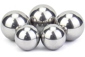 ZYsteelball-(60pcs, 11mm) Chrome Steel Bearing Balls Precision Ball G25