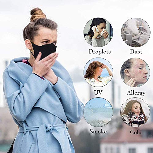 Innoo Tech 9 Stück Sport Fashion Unisex anti-staub, Wiederverwendbare und waschbare Maske zum Laufen