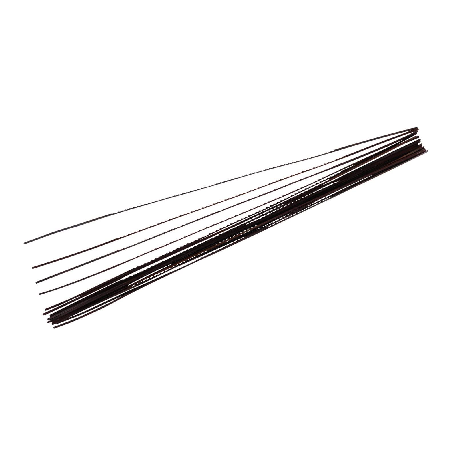 Draper 128 mm Fretsaw Pack of 12 Blades | 18tpi Cutting Tool Accessories | Spare Parts Hand Tools | 08918