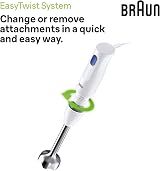 Braun MultiQuick 1 MQ10.201MWH Hand Mixer 450W White EasyTwist view 6