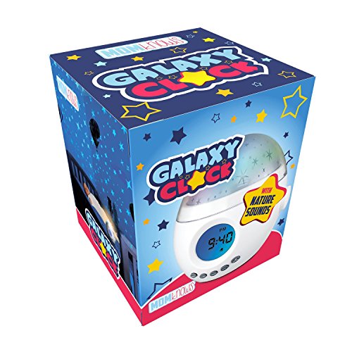 Galaxy Clock by MomKnows. Soothing Star Projector Sound Machine