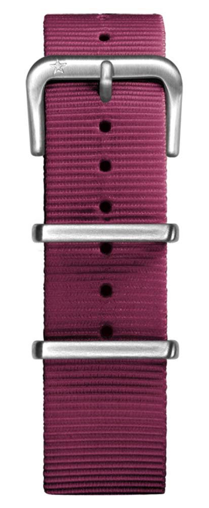 Oxygen Unisex Brown Nylon Buckle Pin of 20cm