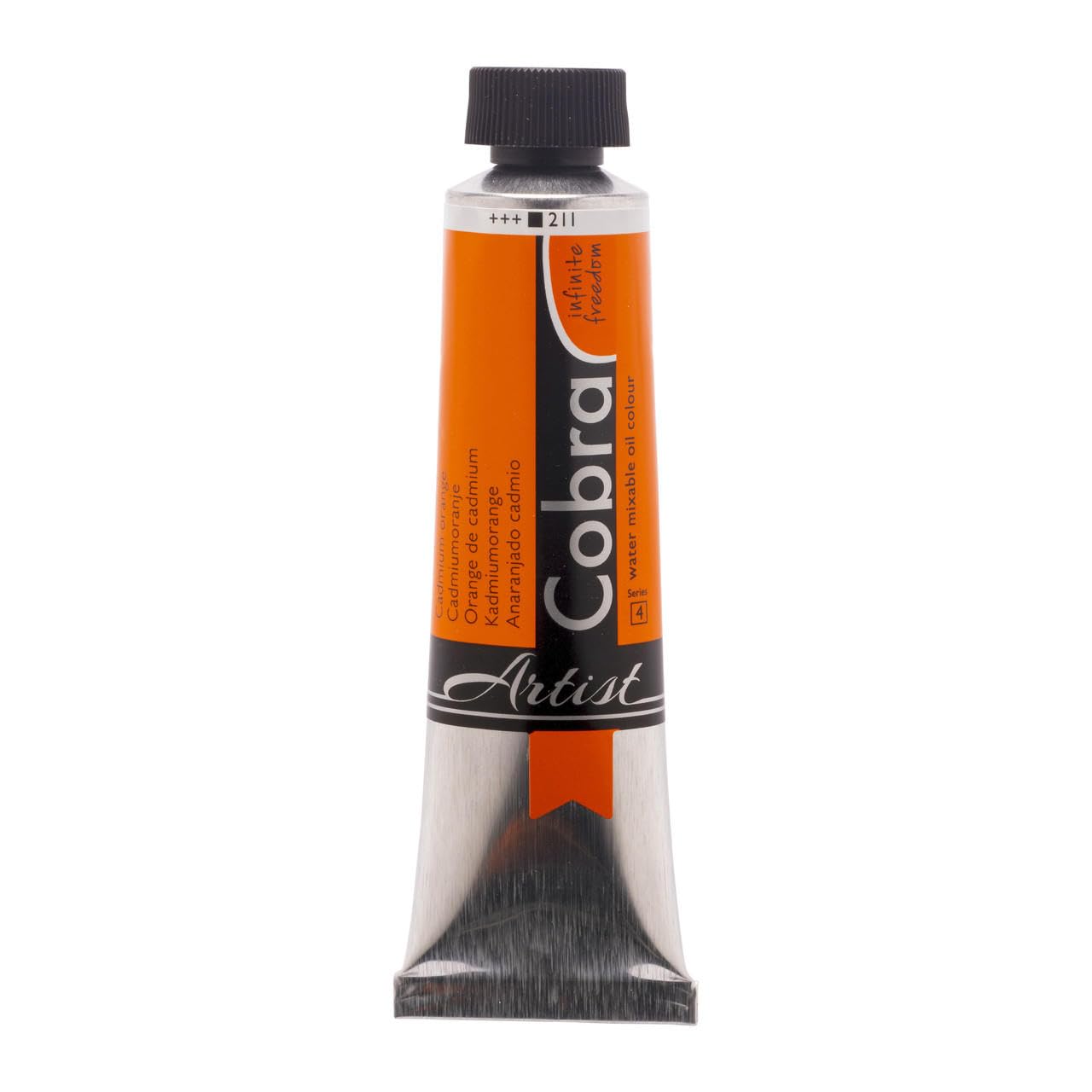 Cobra Artist Oil Colour Tube 40 ml Cadmium Orange 211