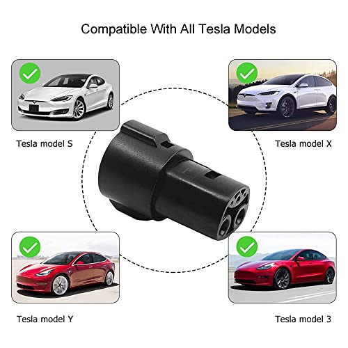 BearDot j1772 to Tesla Adapter Tesla Model y Accessories 2022. This