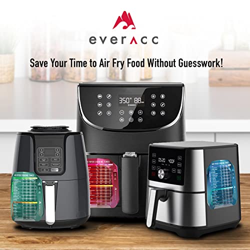 Air Fryer Cheat Sheet Set, Instant Vortex Air Fryer