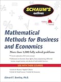 Schaum's Outline of Mathematical Methods for