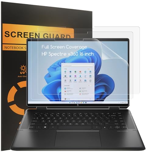 3-Pack Anti Glare Screen Protector for HP Spectre