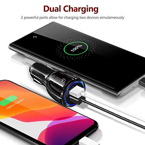 ShopMagics 3.1 Amp Dual USB Port Car Charger for Ford EcoSport Car