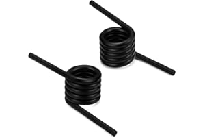Zeyune 1 Pair Trailer Ramp Springs Heavy Duty Trailer Coil Springs Black Right and Left Side RS16933LH, RS16933RH Torsion Spring Trailer Parts for Gate Truck Tailgate Assist Replacement