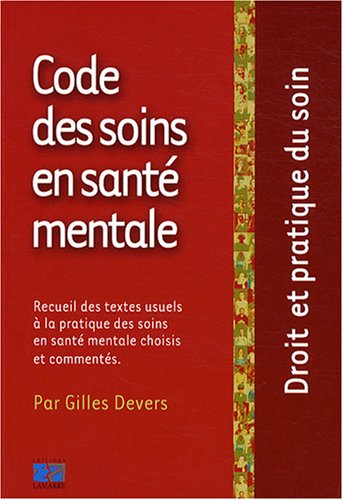 Code des soins en santé mentale