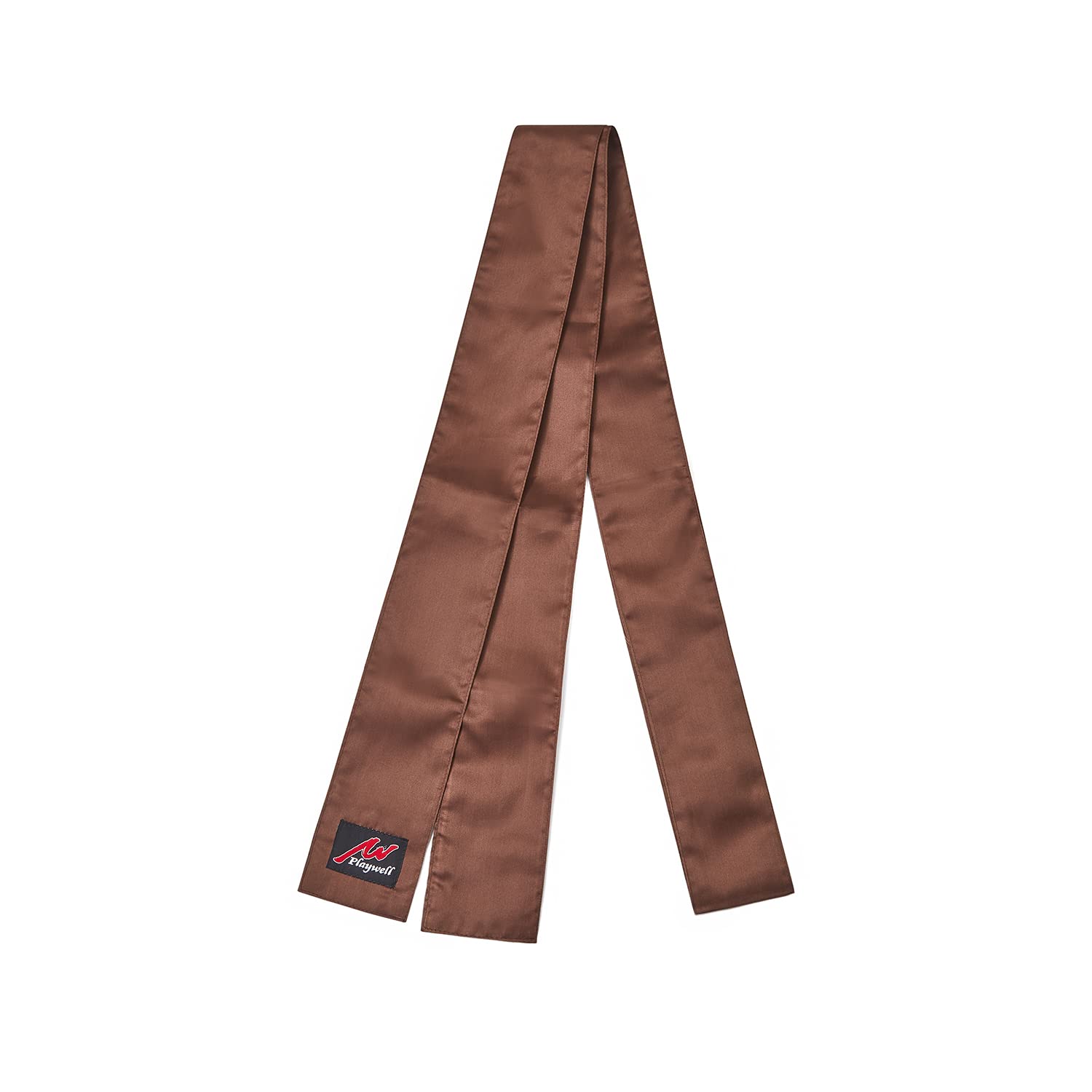 Playwell Martial Arts Grading Satin Kung Fu Sash - Brown