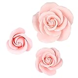 O'Creme Garden Roses Gumpaste Flower Set - Pink