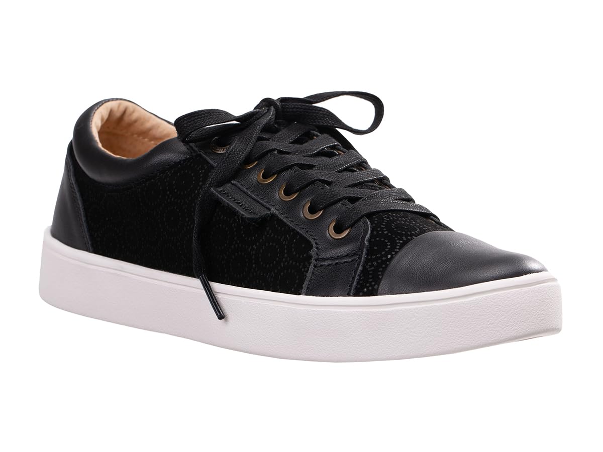 Revitalign Women’s Mallory Sneaker, Black, 5.5 Wide
