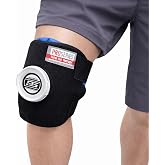 ProSeries Universal Large Ice Pack System for Knee, Thigh &amp; Groin - Reusable &amp; Adjustable - Perfect Cold Therapy for Strains, Bruises, Contusions &amp; Knee &amp; Sports Injuries - Real Ice Relieves Best!