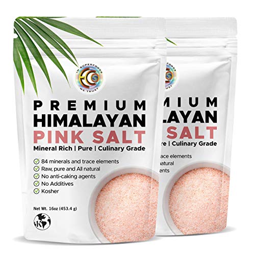 Earth Circle Organics Premium Himalayan Pink Fine Grain Salt Pure