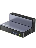 GMKtec K13 Mini PC AI Intel Ultra 7 256V (Turbo 4.8GHz) NPU 47 Tops GPU 64 Tops Intel ARC 140V LPDDR5X 8533 MT/s PCIe 4.0 SSD Desktop Mini Computer 5GbE LAN NIC/ 2X M.2 Expansion Slots/ USB4/ HDMI