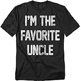I’m The Favorite Uncle T Shirt – Funny Family Humor Tee, Unisex Adult Shirt for Men