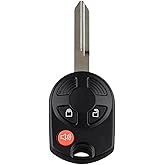 Kilessgo Fits for Ford Expedition Ranger Lincoln MKZ Mazda Tribute Mercury Mariner 2015 2016 2017 2018 Key Fob OUCD6000022 315MHz 4D63 3 Buttons