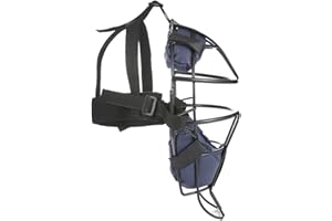Baseball Catcher Helmet Lightweight Soft Padded Adult Softball Face Protection Cover Blue.
