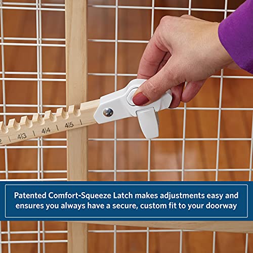 MidWest Wire Mesh Pet Safety Gate, 44 Inches Tall & Expands 2950