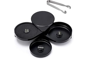 Bar Glass Rimmers Salters and Ice Cube Clip Set for Margarita Cocktail Bartender Tool Party