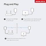 MERCUSYS MP500KIT Powerline Adapter Kit AV1000 Gigabit Ethernet HomePlug AV2 view 6