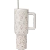 Simple Modern Disney 40 oz Tumbler with Handle and Straw Lid | Insulated Reusable Stainless Steel Water Bottle Travel Mug | Gifts for Women Men Him Her | Trek Collection | 40oz | Princess Icons