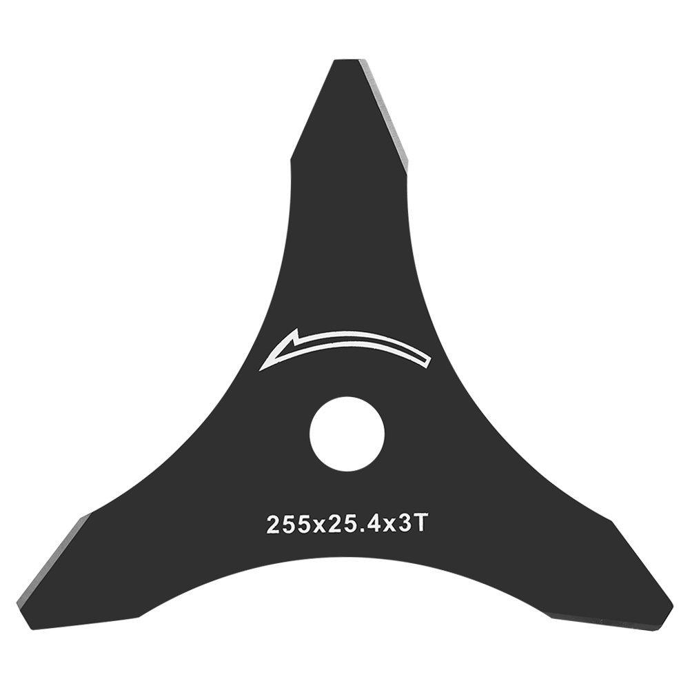 Powerful Tools Brush Cutter Blade 3-Tooth with 25.4 mm Bore Weed Cutter Metal Blade Brushcutter & Trimmer Strimmer Blades