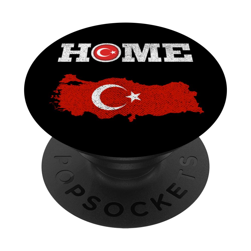 Turkey Flag,Turk Bayragi,Turkiye,Turkey. PopSockets Swappable PopGrip