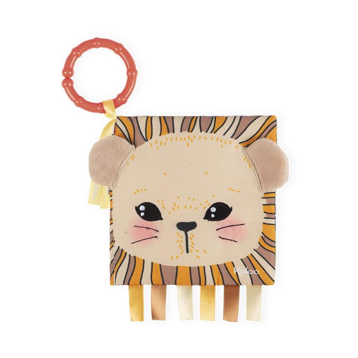 Kaloo K962783 Soft Activity Book, The Curious Lion — image 1