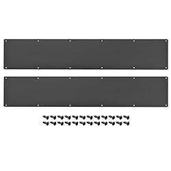 uxcell 2pcs Door Kick Plate, 6 x 34 Inches Aluminum