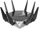ASUS ROG Rapture GT-AXE11000 WiFi 6E Tri-Band Router 2.5G WAN 11000 Mbps view 3