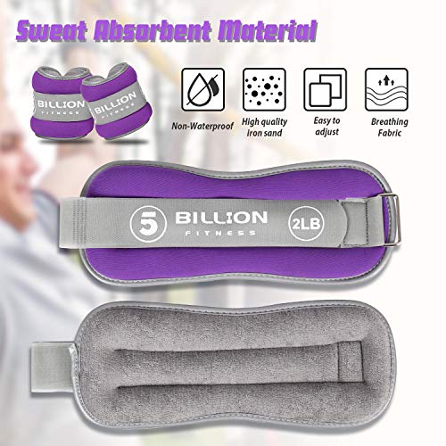 5BILLION Wrist Weights Walking Hand Ankle Weights Reflective Arm Leg